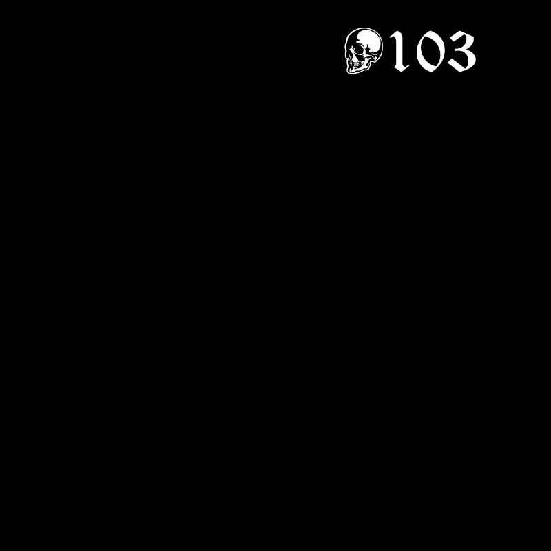 103 skull one hundred three