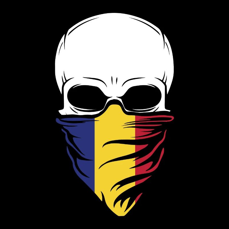 Dia De Los Muertos - Romania Skull