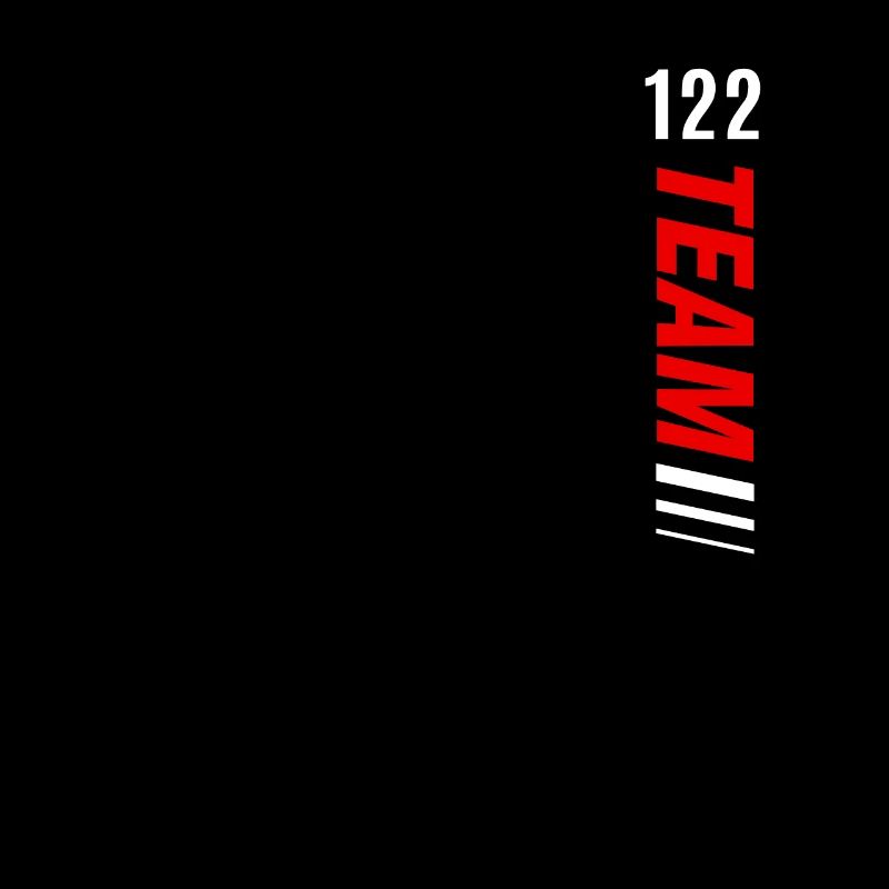 122 TEAM One Hundred Twenty Two, 122, numero