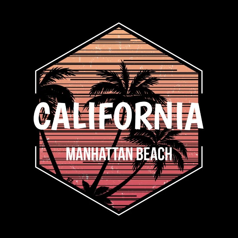 Souvenir de vacances à Manhattan Beach Beach