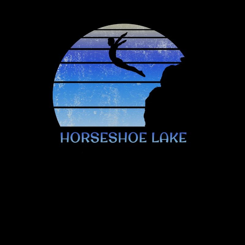 Horseshoe Lake Alberta Canada Cliff Diving Fan