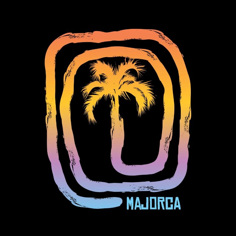 Cool Majorca Mallorca Spain Palm Tree Souvenir