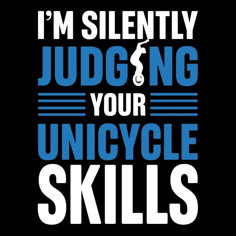 Unicycle Merch Trials Einräder Fahrrad Einrad