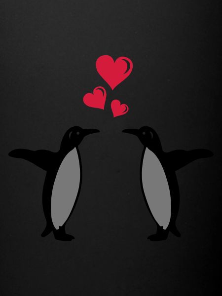 pingouin amoureux