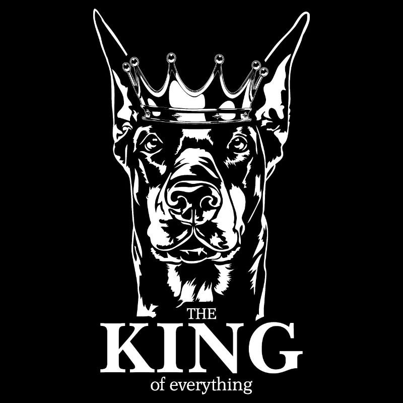 Doberman Roi de tout Chien Disant Wilsigns