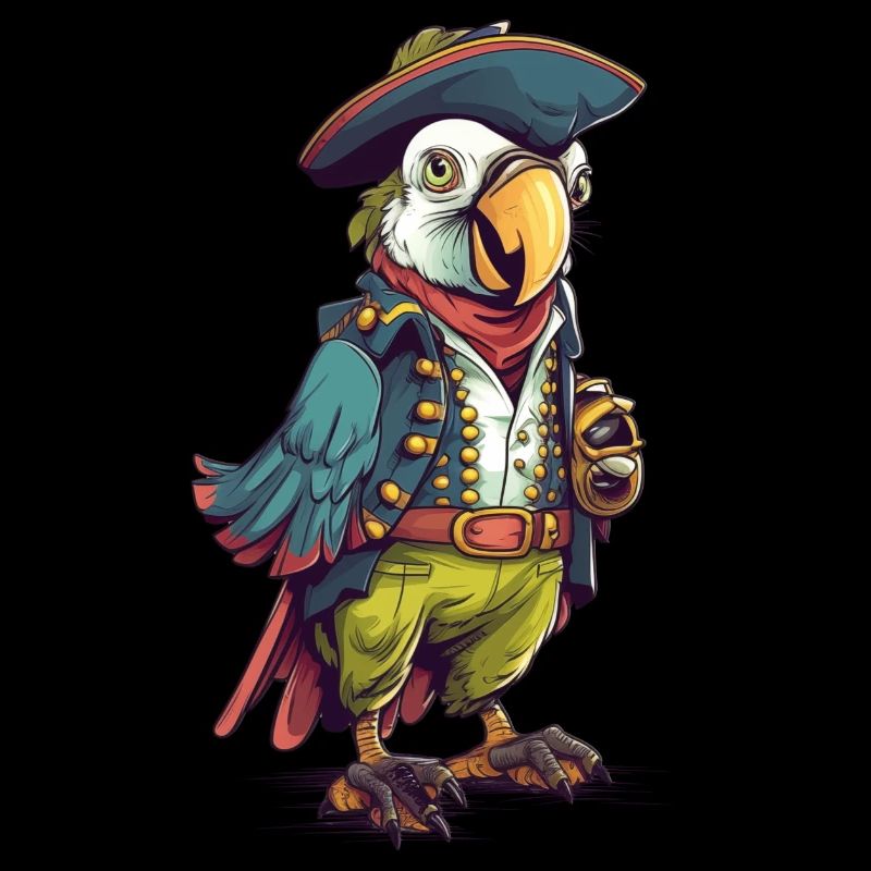 Perroquet Pirate