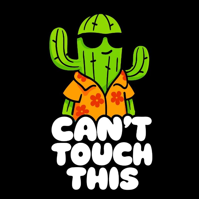 Cool Cactus Can't Touch This