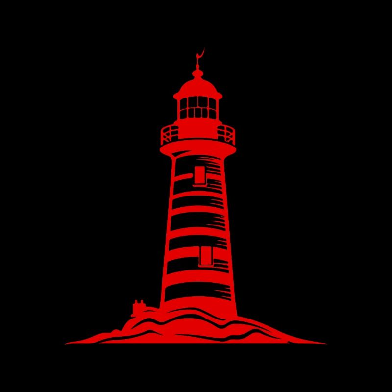 Leuchtturm Küste Symbol