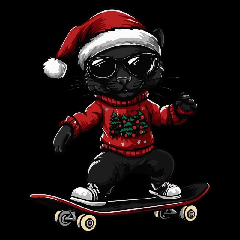 Panthère Noël Drôle
