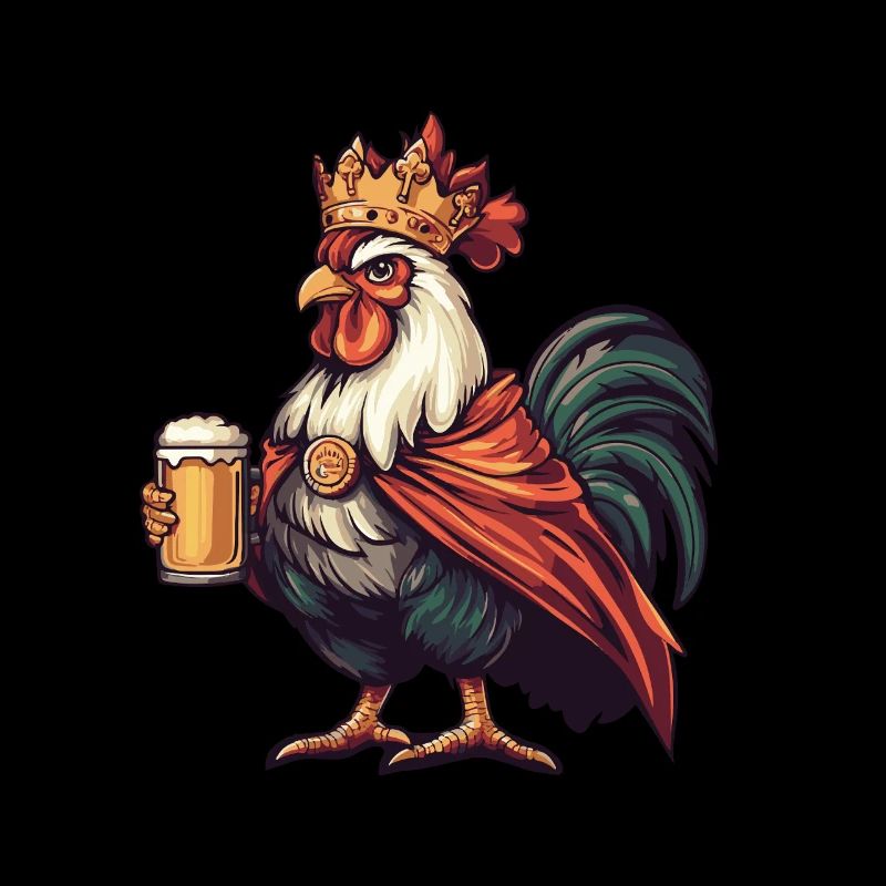 Rooster Beer Funny