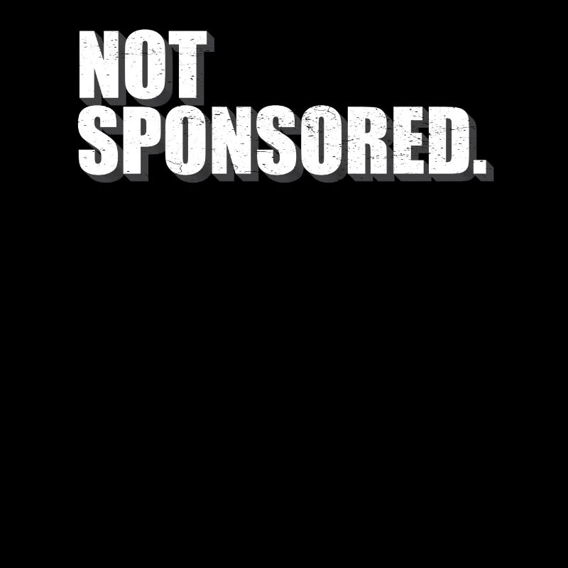 Not Sponsored.