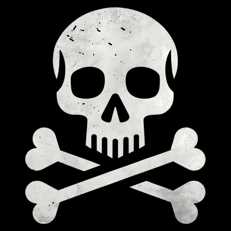 Skull Crossbones Skeleton Pirate