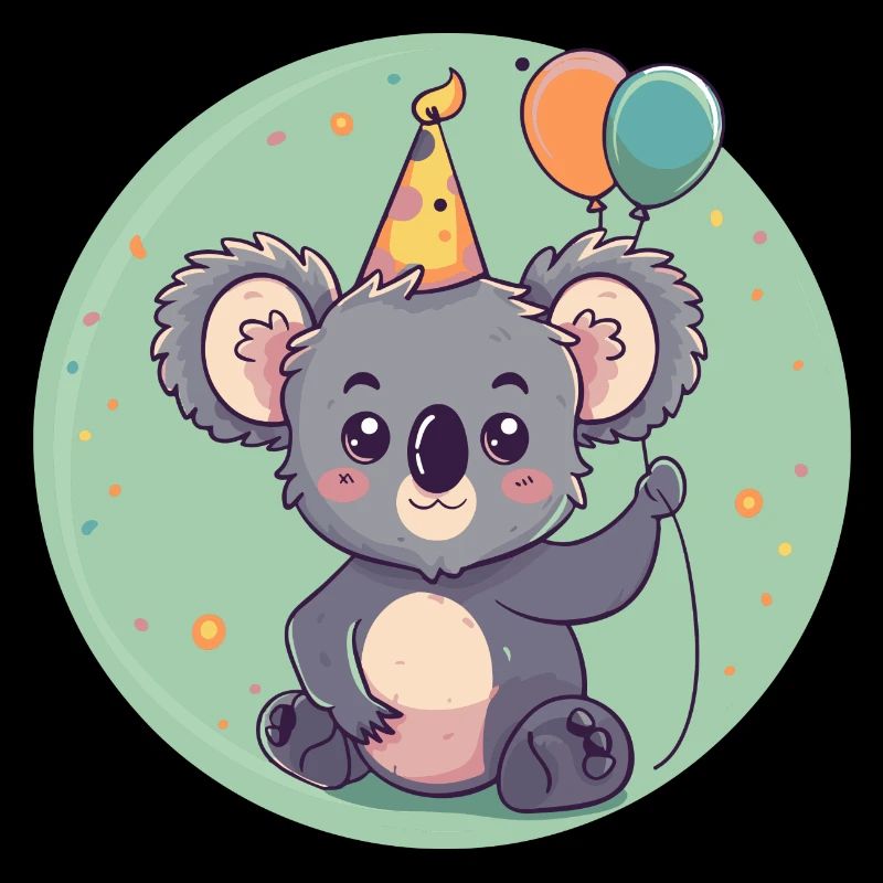 Koala Geburtstag Comic