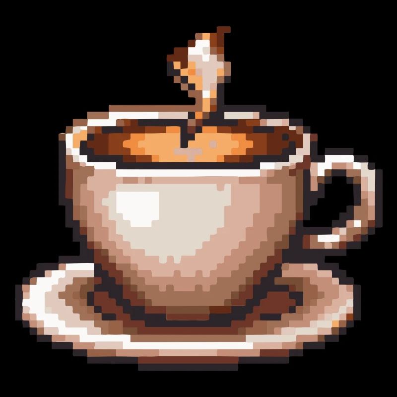 Kaffee Pixel Gamer