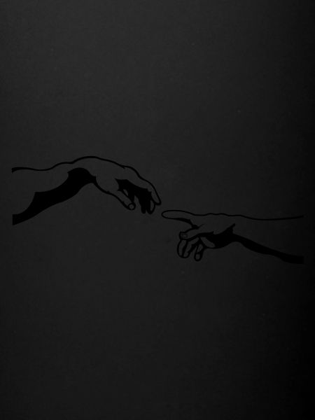 hands creation adams