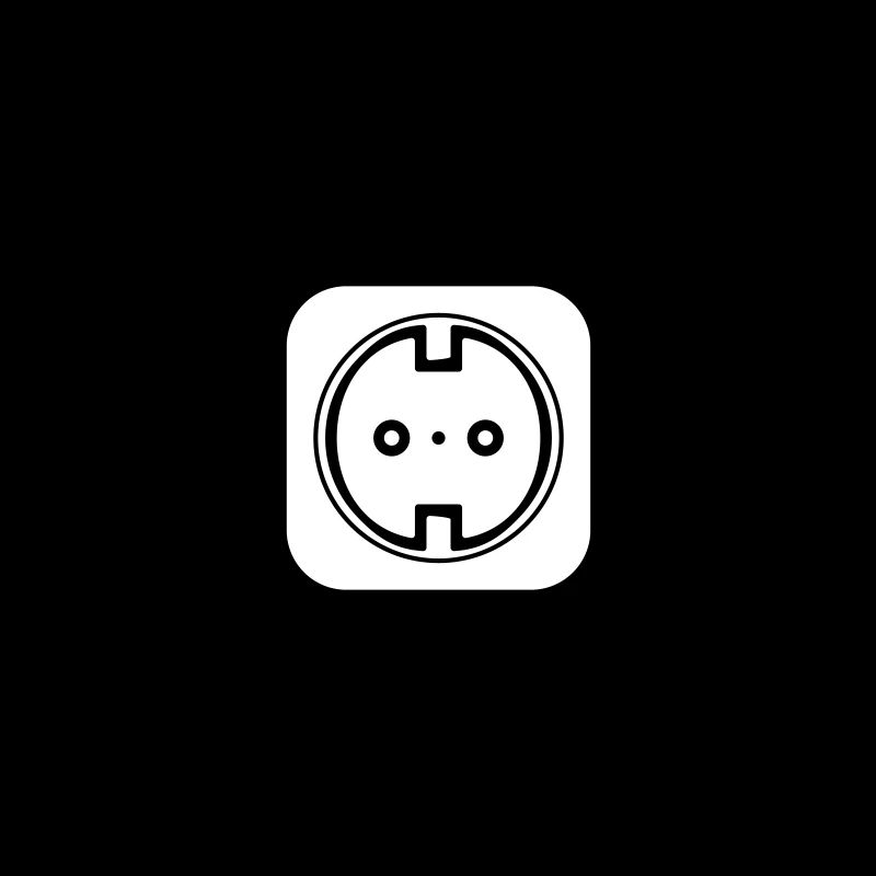Steckdose Icon Strom