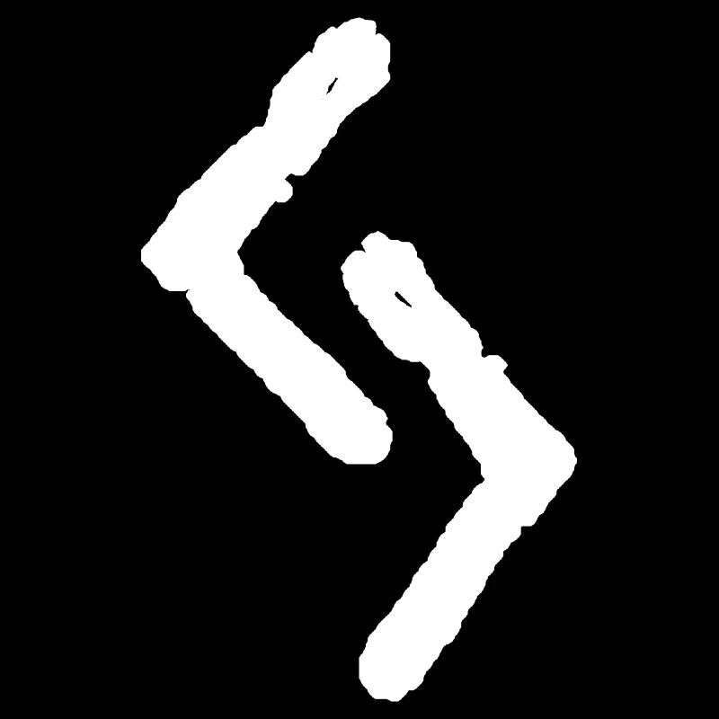 Elder Futhark Rune Jera - Buchstabe J
