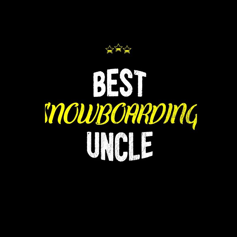 Distressed - BEST UNCLE SNOWBOARD
