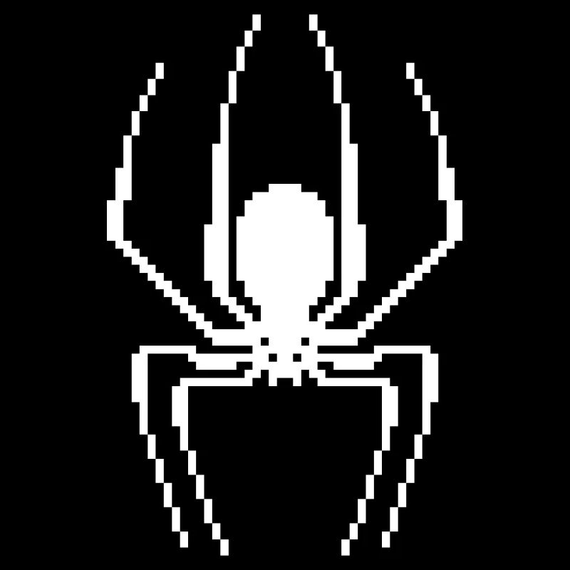 G33 Pixel Spider in White
