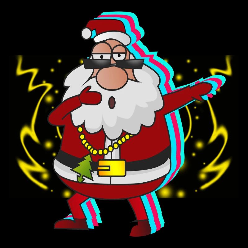 Dab Père Noël cadeau de Noël Dabb