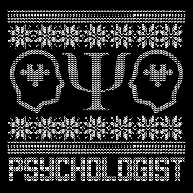 psychologue laid chandail de Noël de Noël