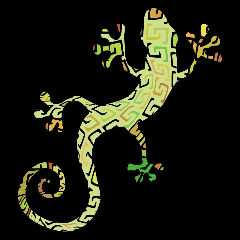 Salamandre verte ou gecko