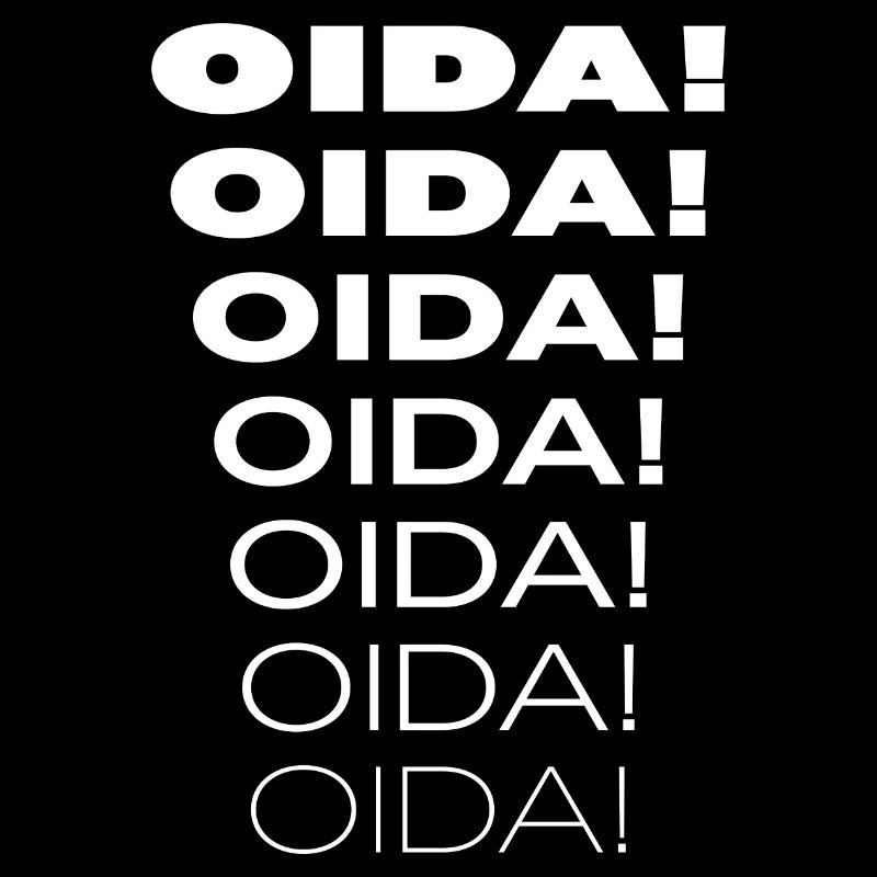 OIDA! Mundart Geschenkidee