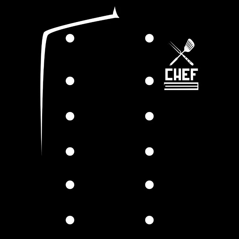 Chef cuisinier veste uniforme chef idée cadeau