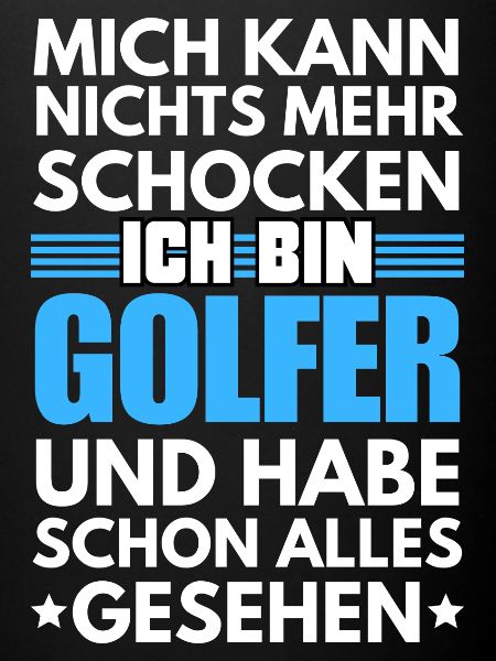 Golfeur non choquable