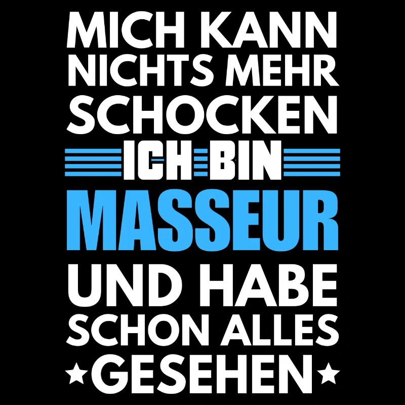 Nicht schockbarer Masseur