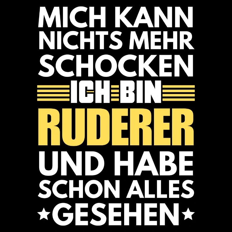 Nicht schockbarer Ruderer