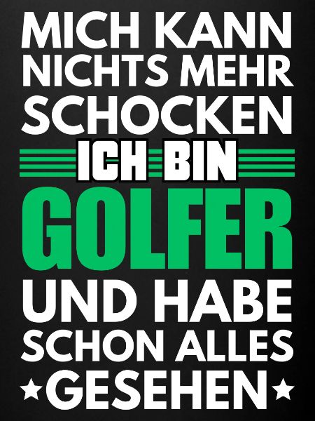 Non-shockable golfer