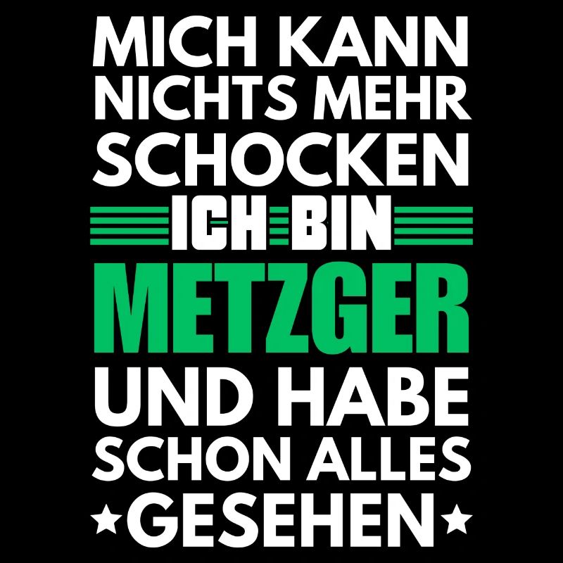 Nicht schockbarer Metzger