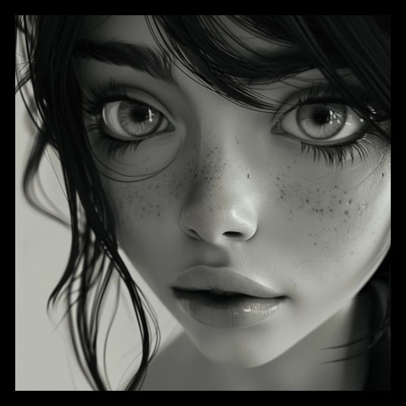 Fenster des Seins: Hell-Dunkel eines Blicks