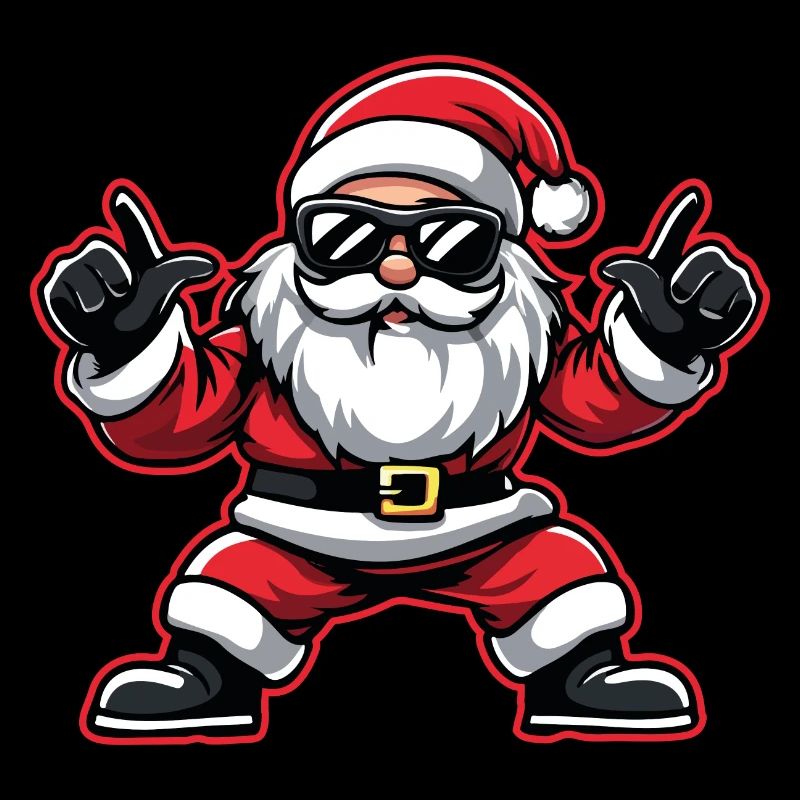 Fête Père Noël Noël