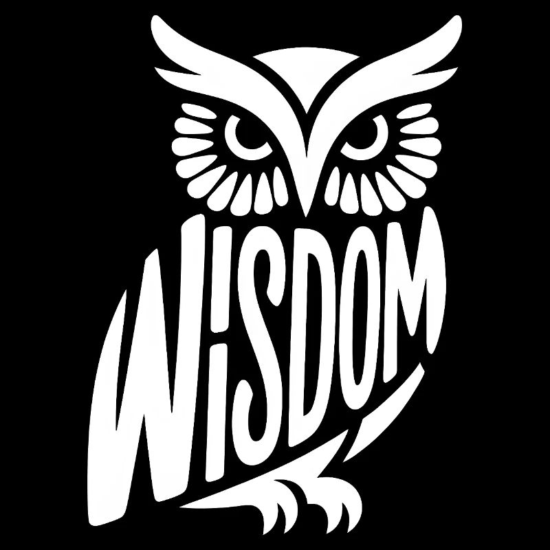 Hibou de sagesse - Cool Religion Design