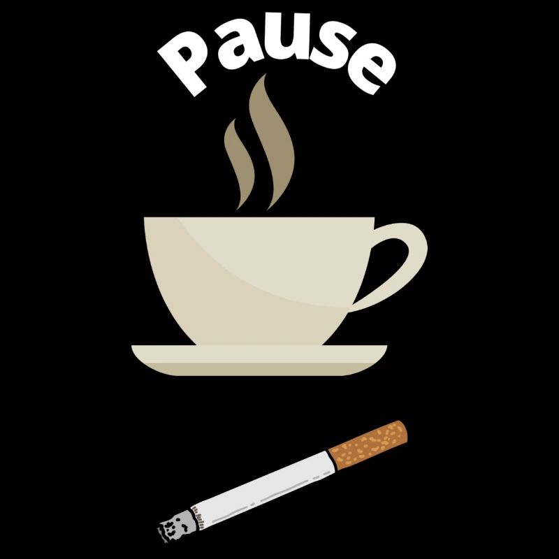 Pause café et cigarette