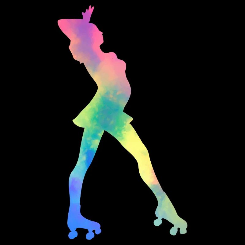 Mädchen Rollerblading Inline Skating Rollerblading