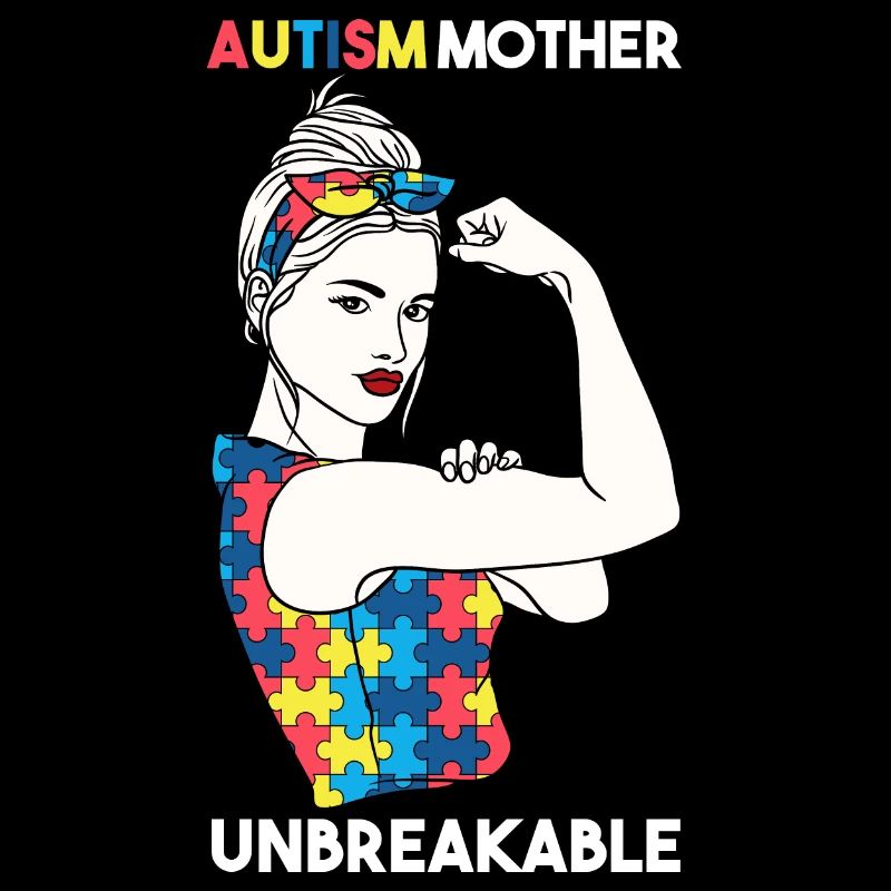 Autisme Mère Monde Incassable Autisme