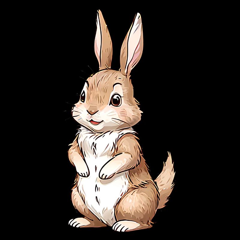 Mignon lapin marron 13