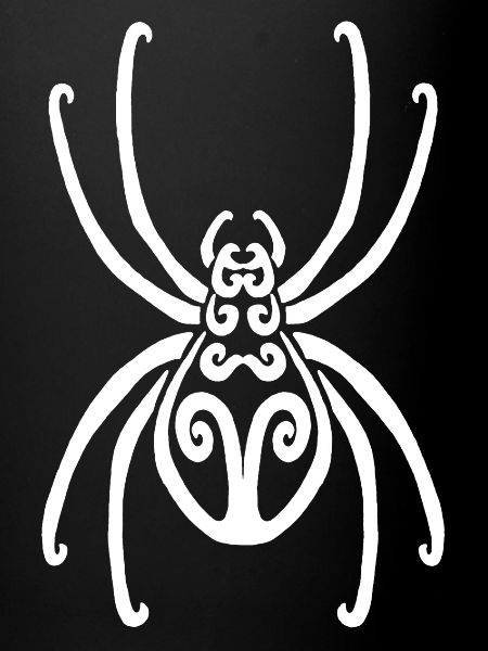 Araignée blanche