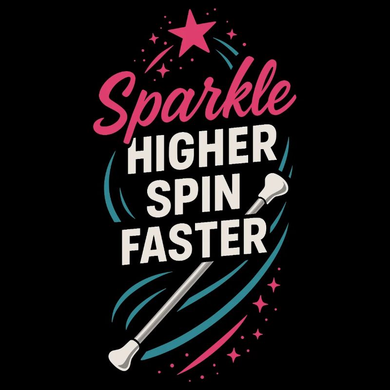 Baton Twirler Majorette Captain Squad Club