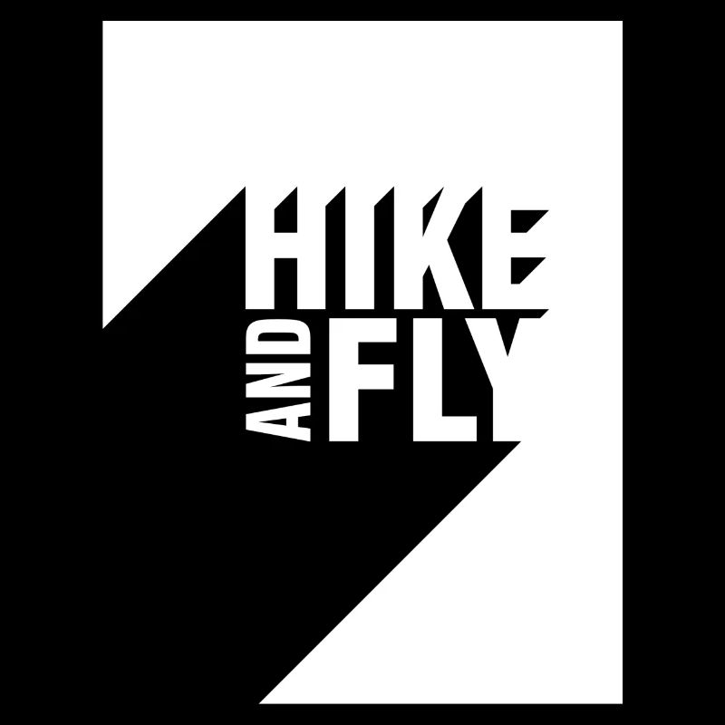 Hike and Fly Paragliding 3D Text