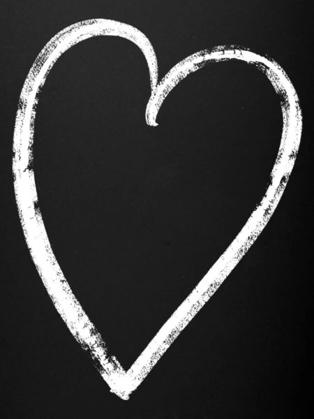 Coeur blanc