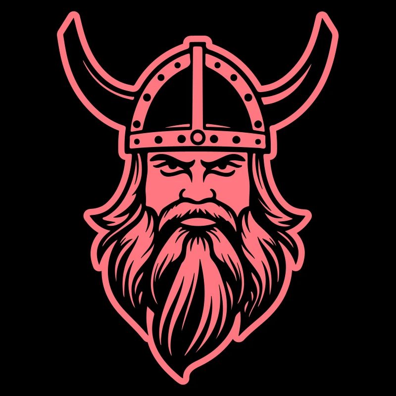 Viking Head Warrior Valhalla Odin