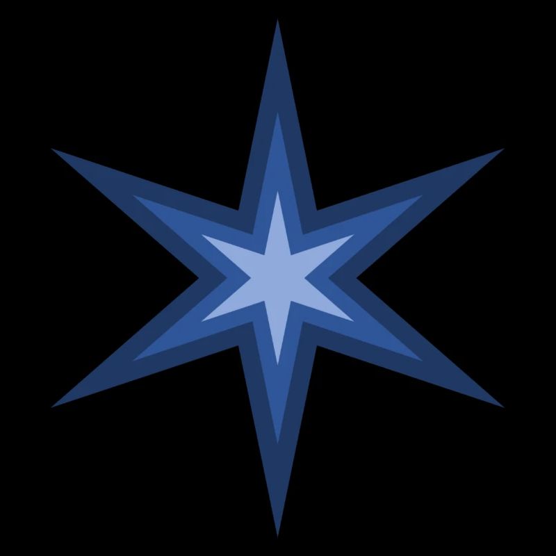 Blauer Nordstern