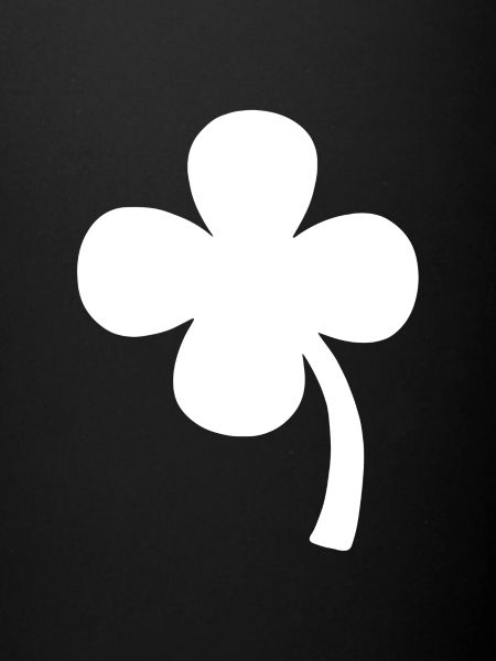 Graphic Clover Leaf
