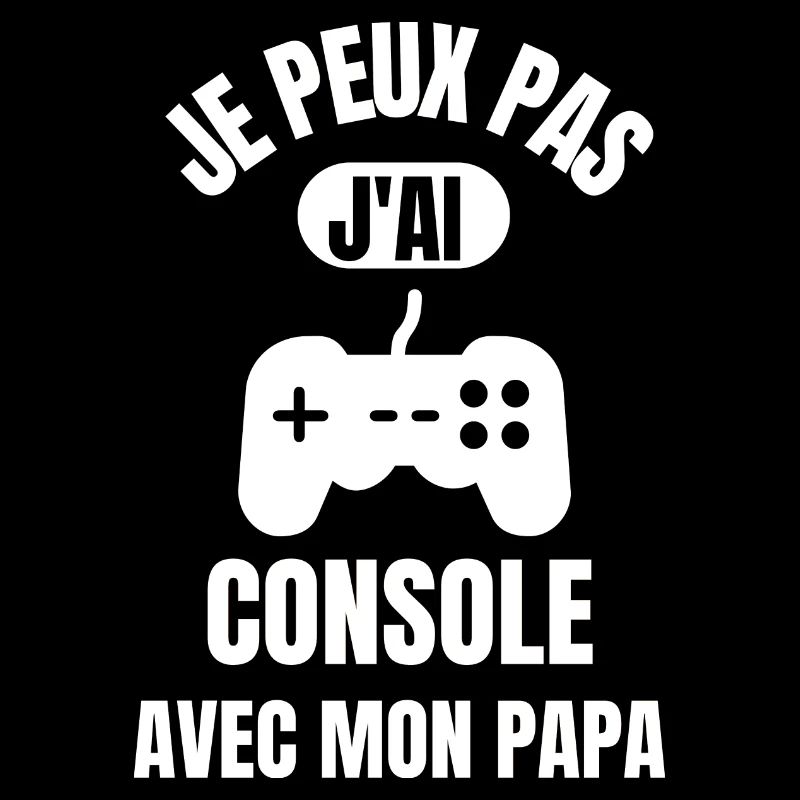I can't I console with my dad - video game