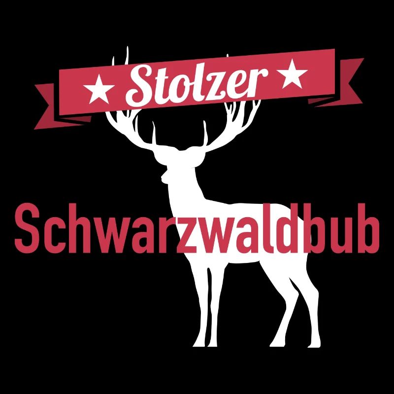 Stolzer Schwarzwaldbub Schwarzwald Design