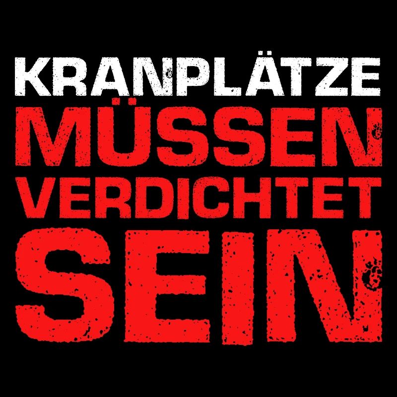 Kranplätze Müssen Verdichtet Sein Baustelle